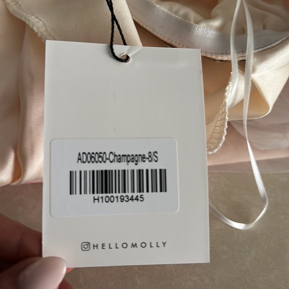 Hello Molly LUXE DANCE SATIN MAXI DRESS - Picture 13 of 14